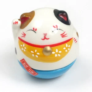 Koro Rin Maneki-Neko / Jaune et Bleu