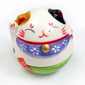 Koro Rin Maneki-Neko / Violet et Vert