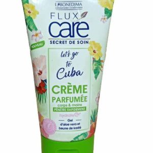 FLUX CARE CREME CORPS MAINS gel d’aloe vera et beurre de karité