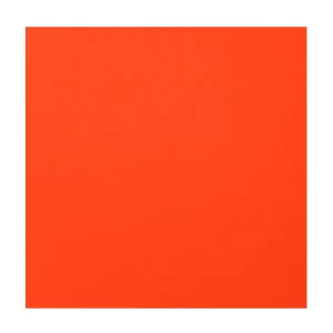 30 Papiers Origami - Orange Fluo - 15 x 15 cm