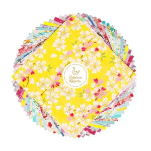 20 Papiers Origami - 10 x 10 cm - Les Fleuris