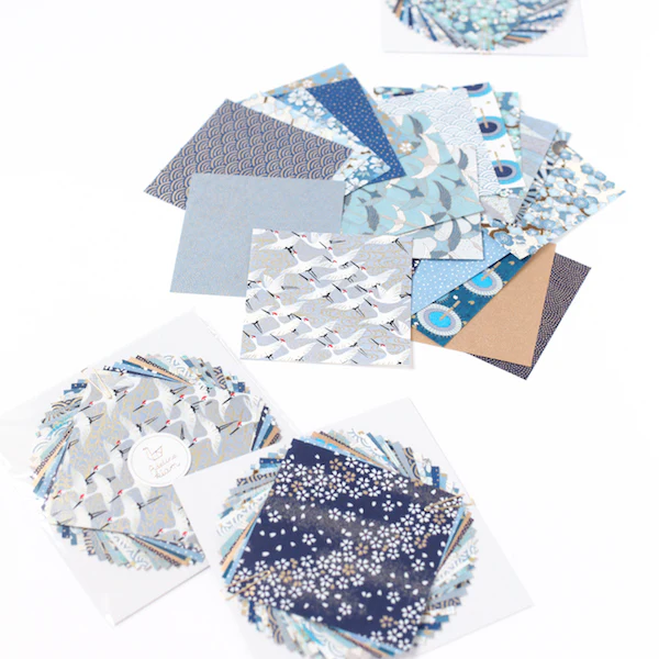 20 Papiers Origami - 10 x 10 cm - Océan – Image 6