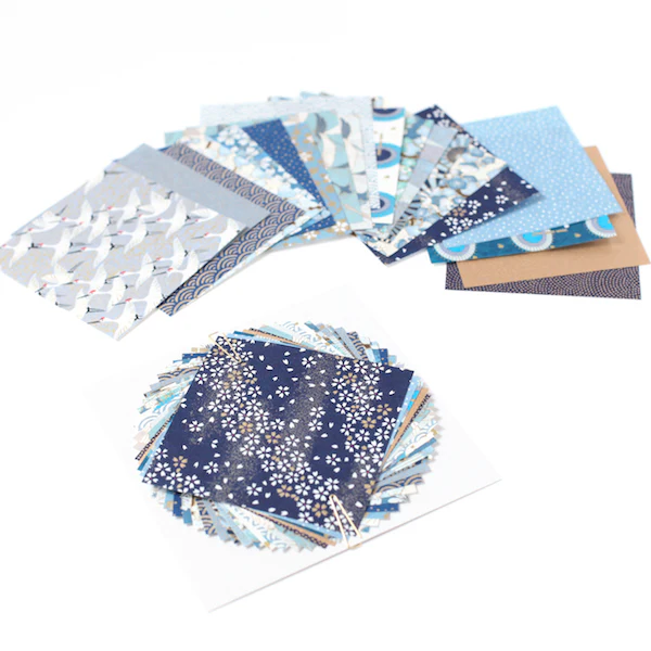 20 Papiers Origami - 10 x 10 cm - Océan – Image 5