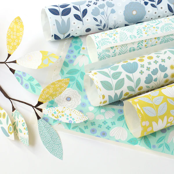 7 Papiers Origami - 15 x 15 cm - Adeline Klam x Mini Labo - Yuzu – Image 9