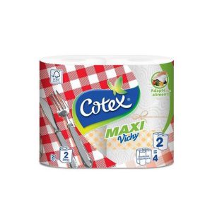 PAPIER ESSUIE TOUT COTEX 2R VICHY MAXI