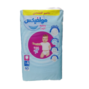 60 Couches 9-14 kg Molfix N4 Jumbo Pants