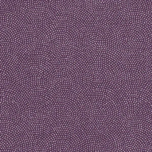 Tissu japonais - Vagues pointillés samekomon blanc fond mauve - T143