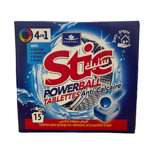 Tablettes Anti-calcaire Stic Powerball