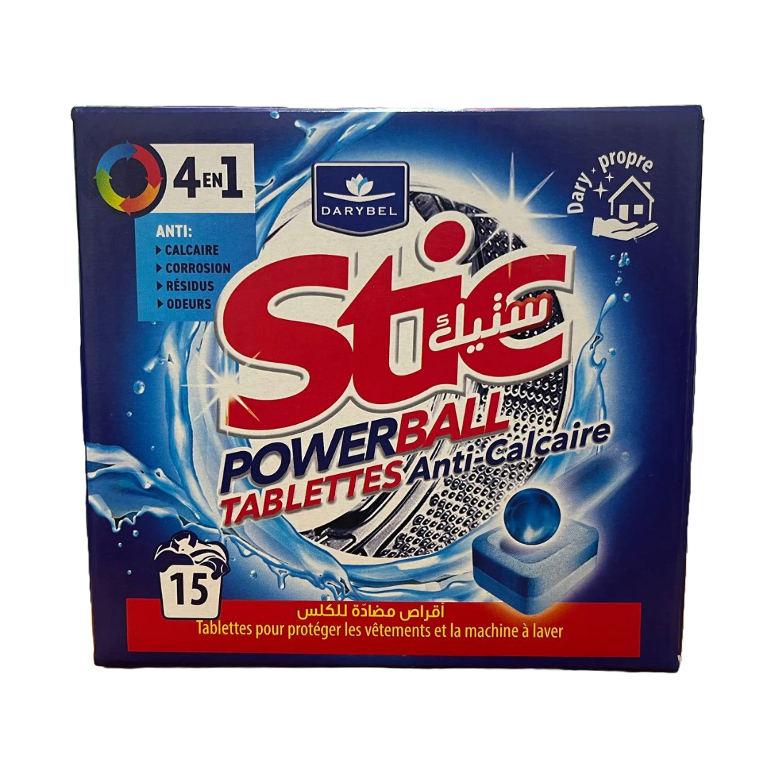 Tablettes Anti-calcaire Stic Powerball