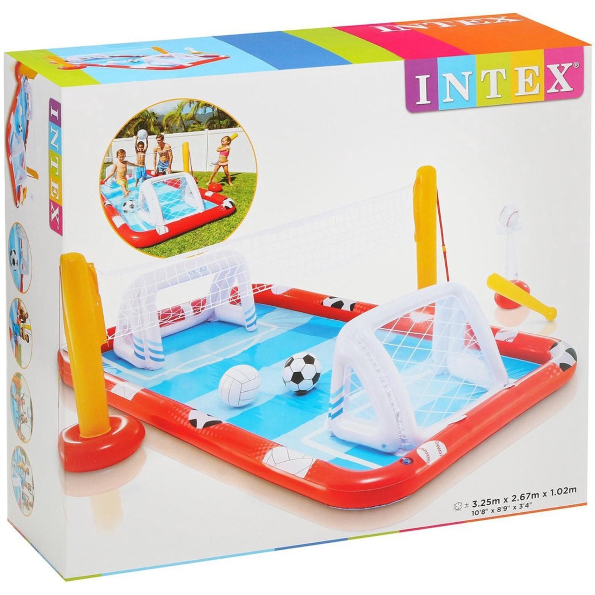 ملعب قابل للنفخ متعدد الرياضات Aire de jeux gonflable multi-sports