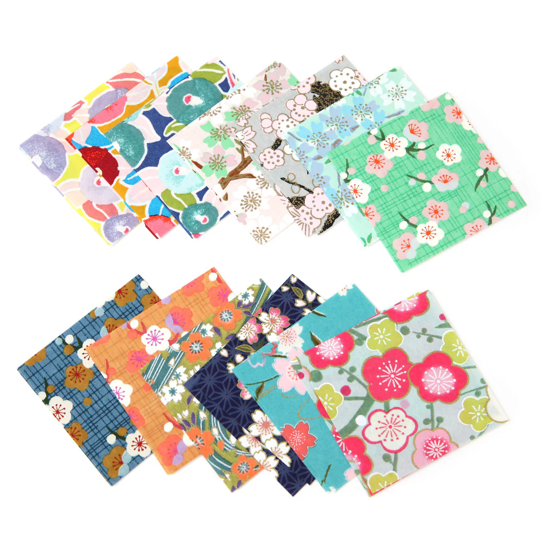 100 Papiers Origami - 6 x 6 cm - Motifs Variés - Summer – Image 7