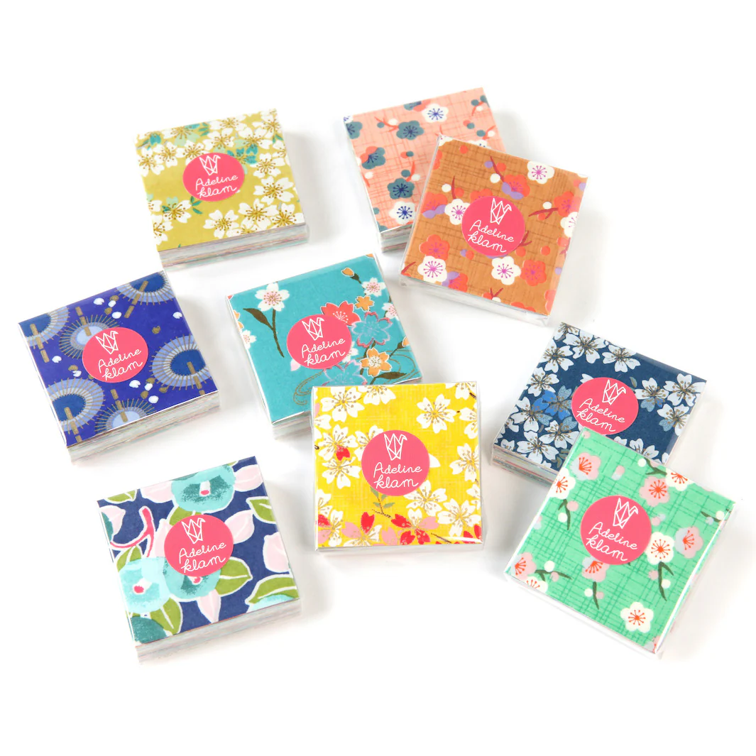100 Papiers Origami - 6 x 6 cm - Motifs Variés - Summer – Image 2