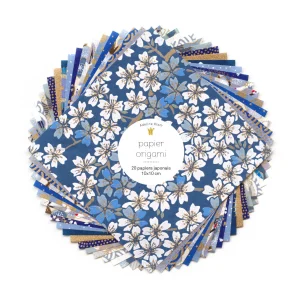 20 Papiers Origami - 10 x 10 cm - Océan