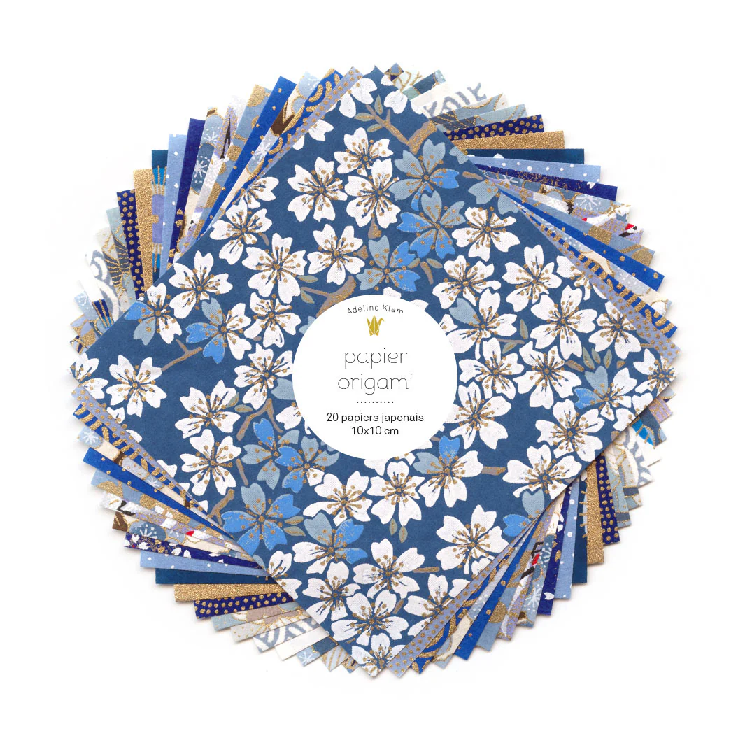 20 Papiers Origami - 10 x 10 cm - Océan – Image 2