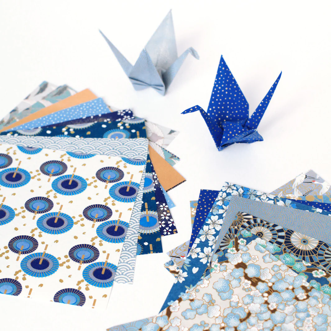20 Papiers Origami - 15 x 15 cm - Océan – Image 5