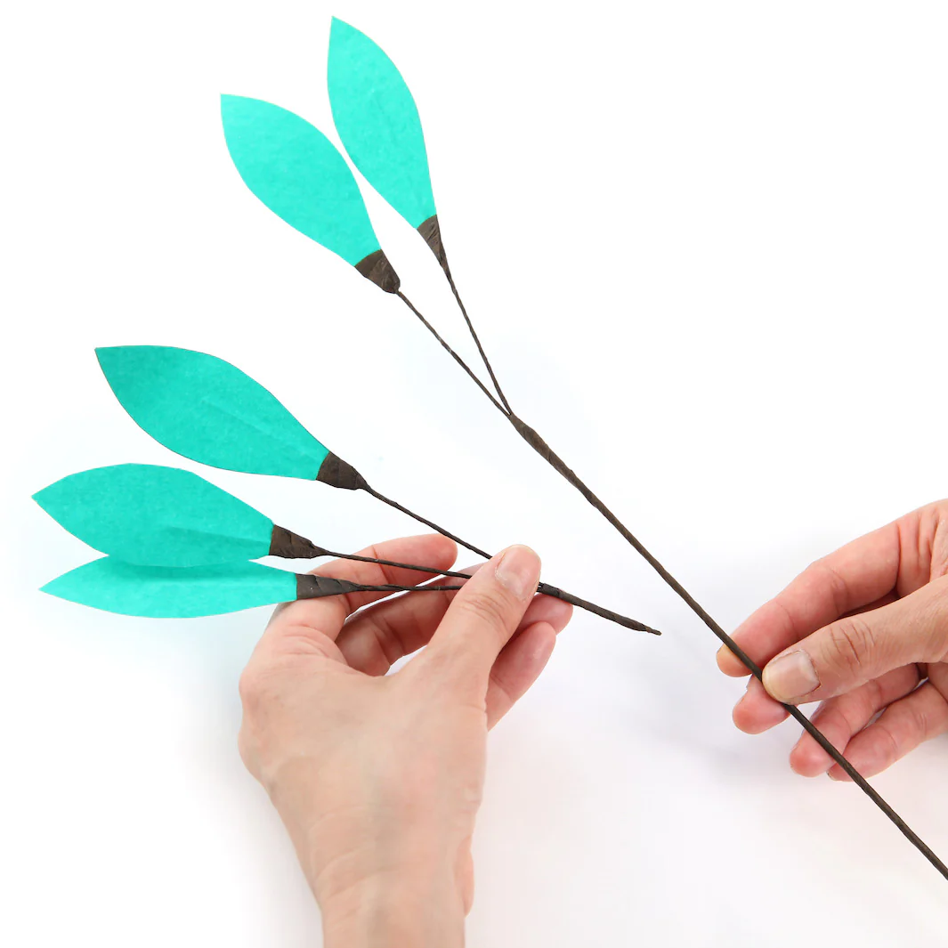 Kit 3 Feuillages - Rouge, Rose et Orange - Groseille – Image 6