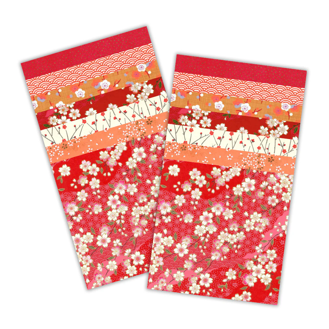 Kit 3 Feuillages - Rouge, Rose et Orange - Groseille – Image 3