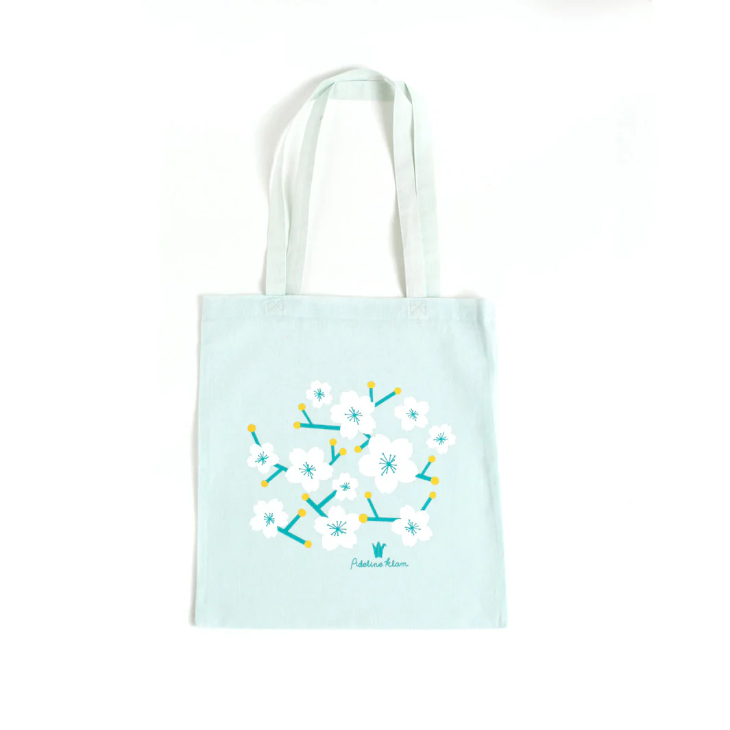 Tote Bag Adeline Klam - Vert d'eau – Image 2