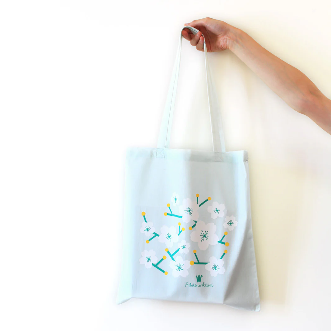 Tote Bag Adeline Klam - Vert d'eau – Image 4