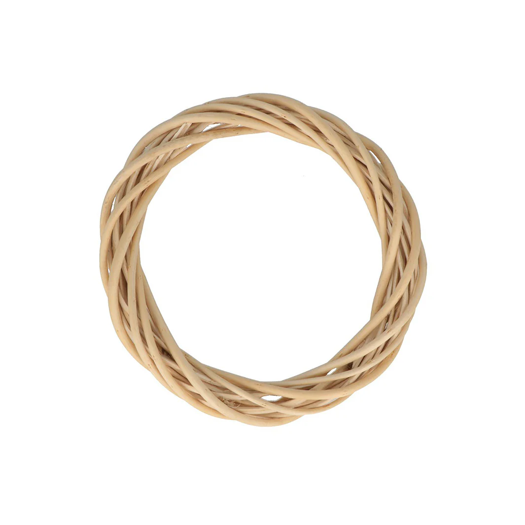 Couronne tressée en osier - 15cm et 20cm – Image 2