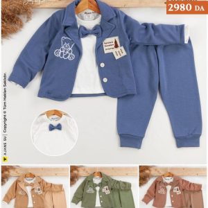 ENSEMBLE JOGGING garçon bébé 6-24 mois 3 piece