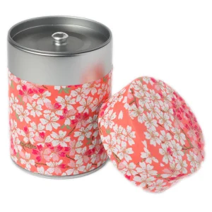 Boîte à thé - Fleurs de cerisier - Corail - M622