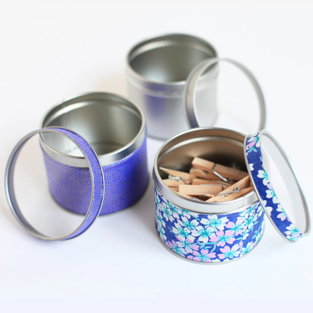 Boîte métal avec vue à décorer - Moyenne – Image 3