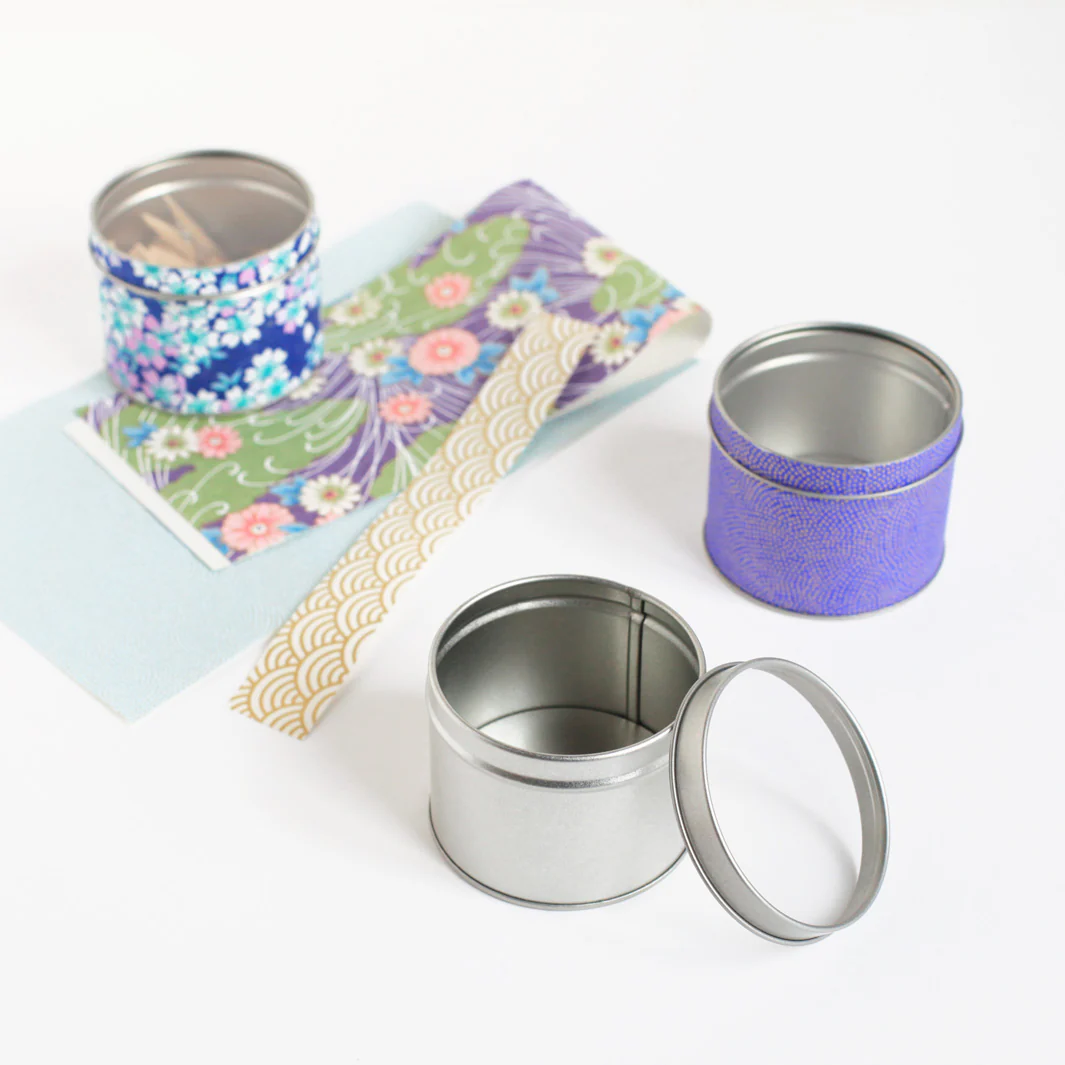 Boîte métal avec vue à décorer - Moyenne – Image 4