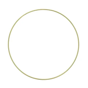 Anneau en métal doré - 25cm