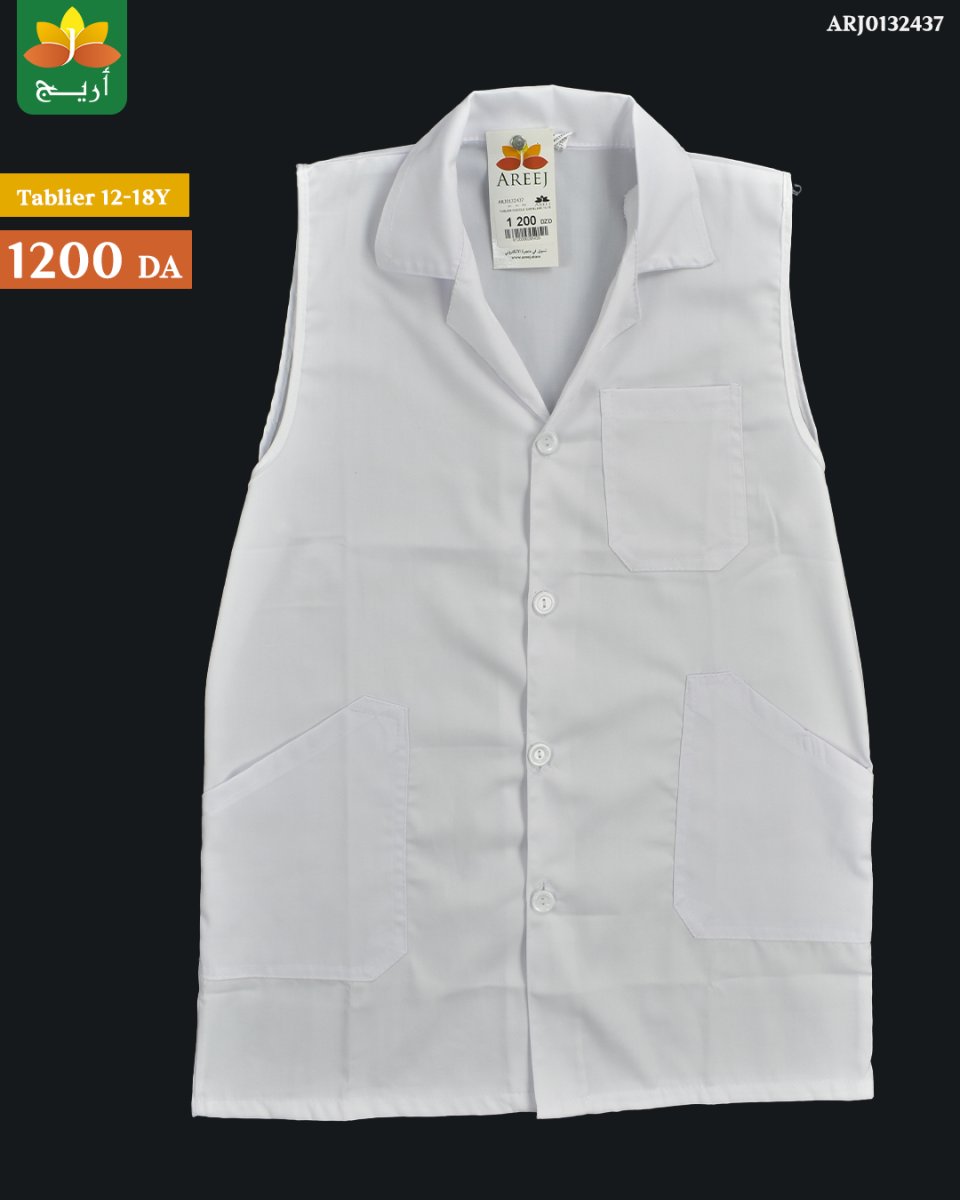 TABLIER blanc – Image 2