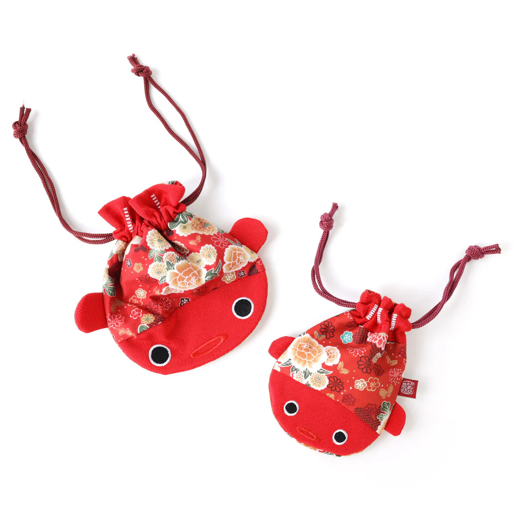 Pochon - Carpe Koi - Rouge - Modèles au Choix – Image 2