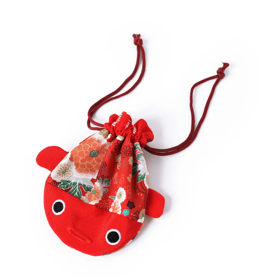 Pochon - Carpe Koi - Rouge - Modèles au Choix – Image 3