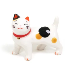 Chat Debout - Porte-Baguettes - Moucheté, Noir et Jaune