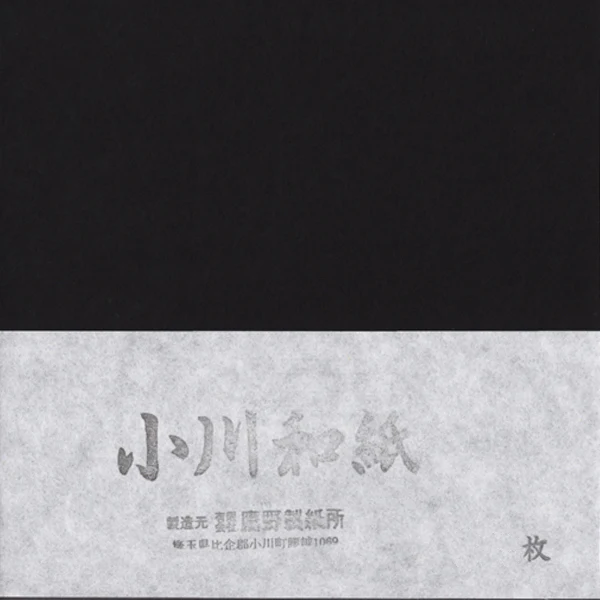 25 Papiers Origami Noir - Ogawa - 25 x 25 cm – Image 2