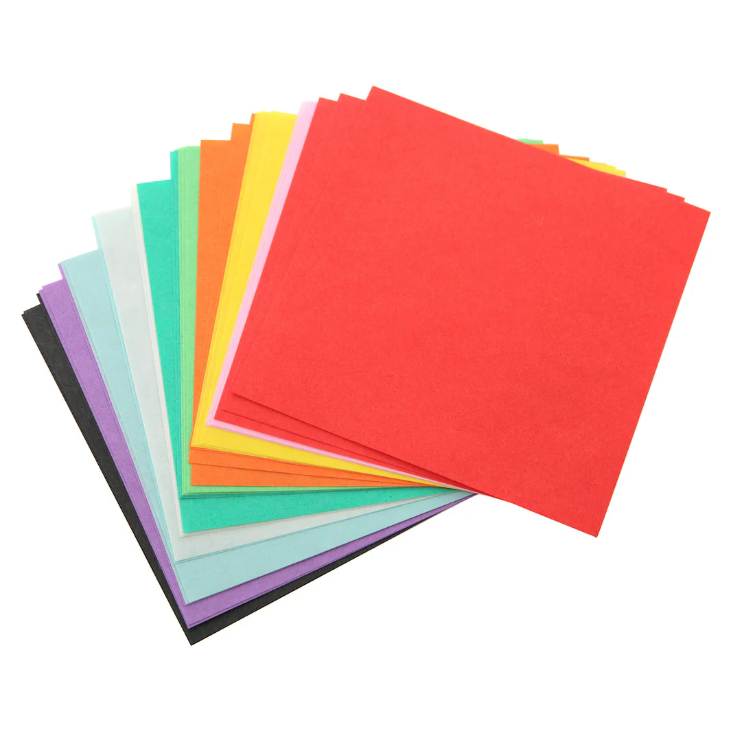 30 Papiers Origami Multicolores - Ogawa - 15 x 15 cm - 10 couleurs – Image 2