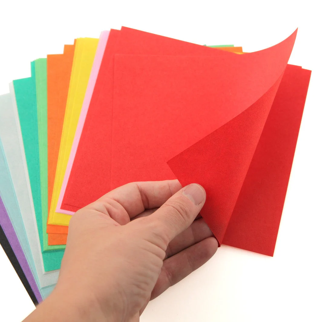 30 Papiers Origami Multicolores - Ogawa - 20 x 20 cm - 10 couleurs – Image 4