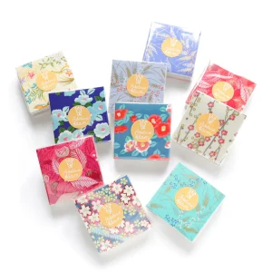 100 Papiers Origami - 6 x 6 cm - Motifs Variés - Multicolore - Boréal