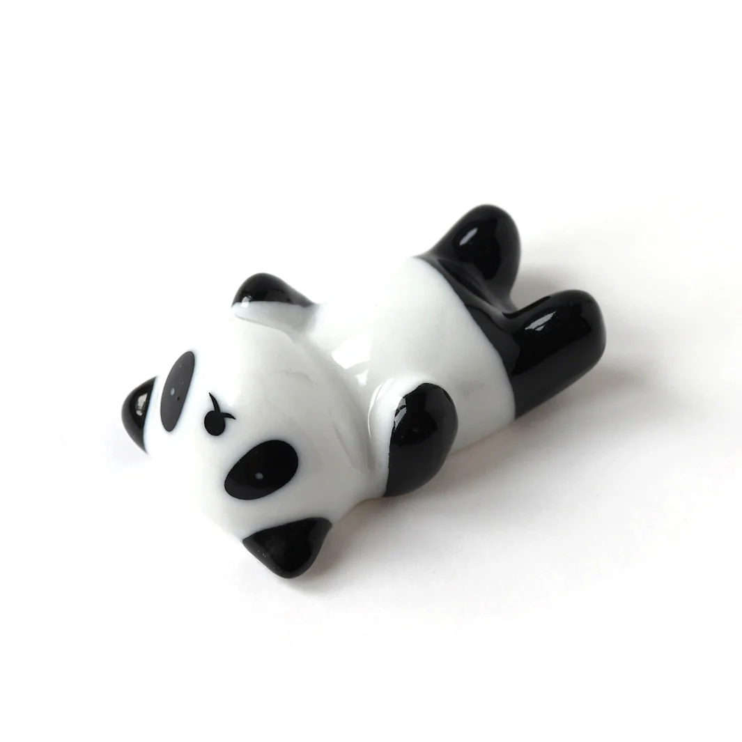 Panda sur le Dos - Porte-Baguettes - Bicolore, Noir et Blanc – Image 2