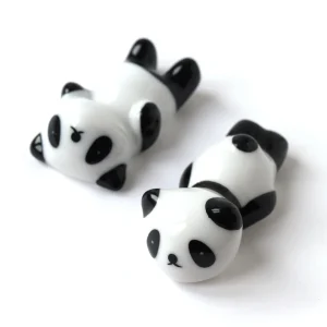 Panda sur le Ventre - Porte-Baguettes - Bicolore, Noir et Blanc