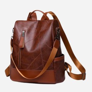 Petit Sac à Dos en Cuir Femme