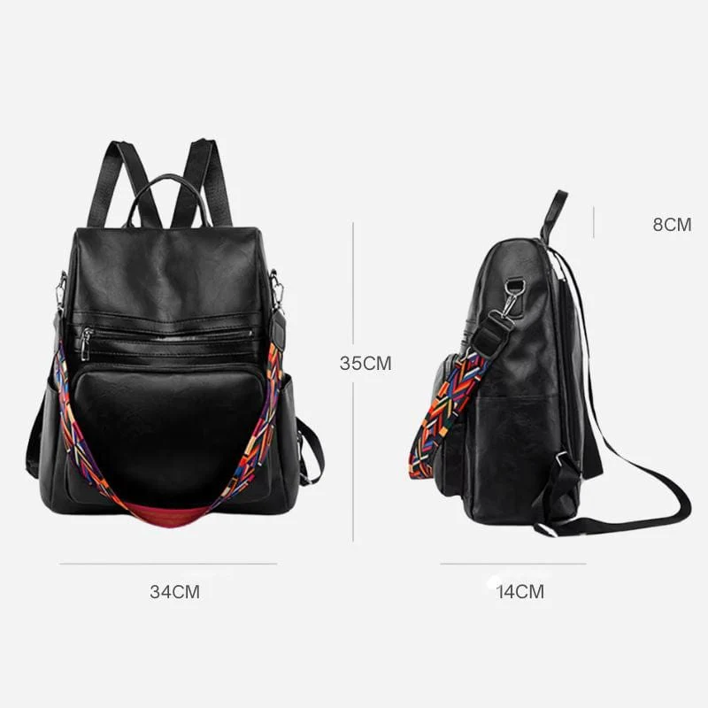 Petit sac à dos vintage voyage femme – Image 5