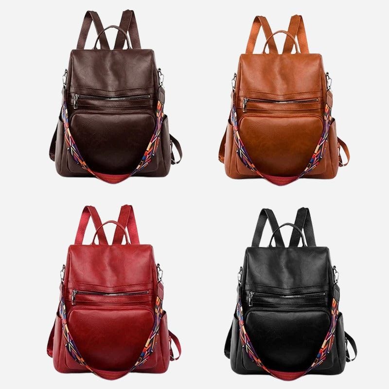 Petit sac à dos vintage voyage femme – Image 9