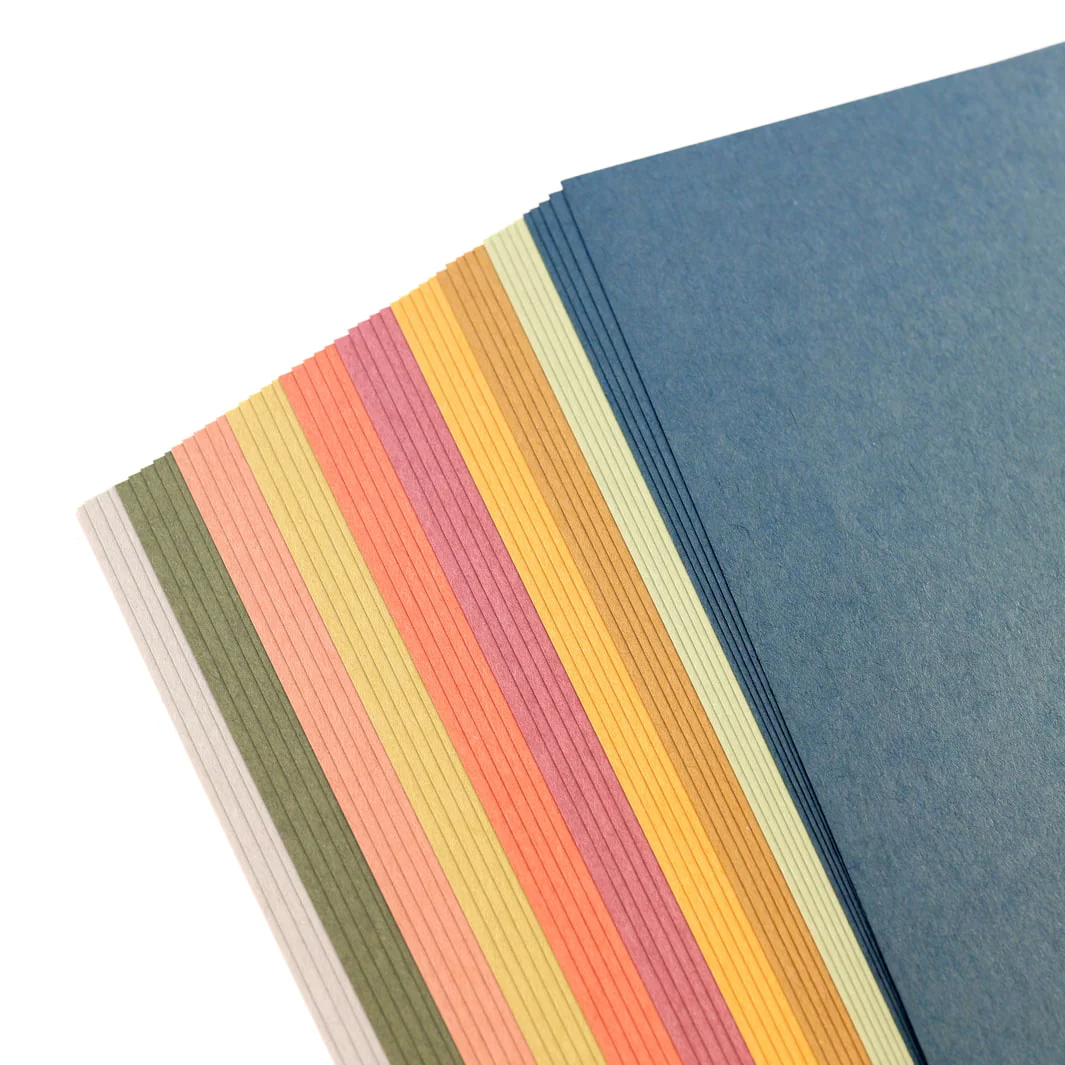 50 Papiers Origami - 15 x 15 cm - Unis Mino Washi, Multicolore - Couleurs Japonaises 3 – Image 4