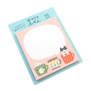 Notes Autocollantes - 30 Feuilles - Chats et Tasses