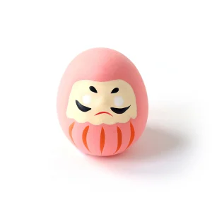 Daruma en Céramique - Rose - Amour