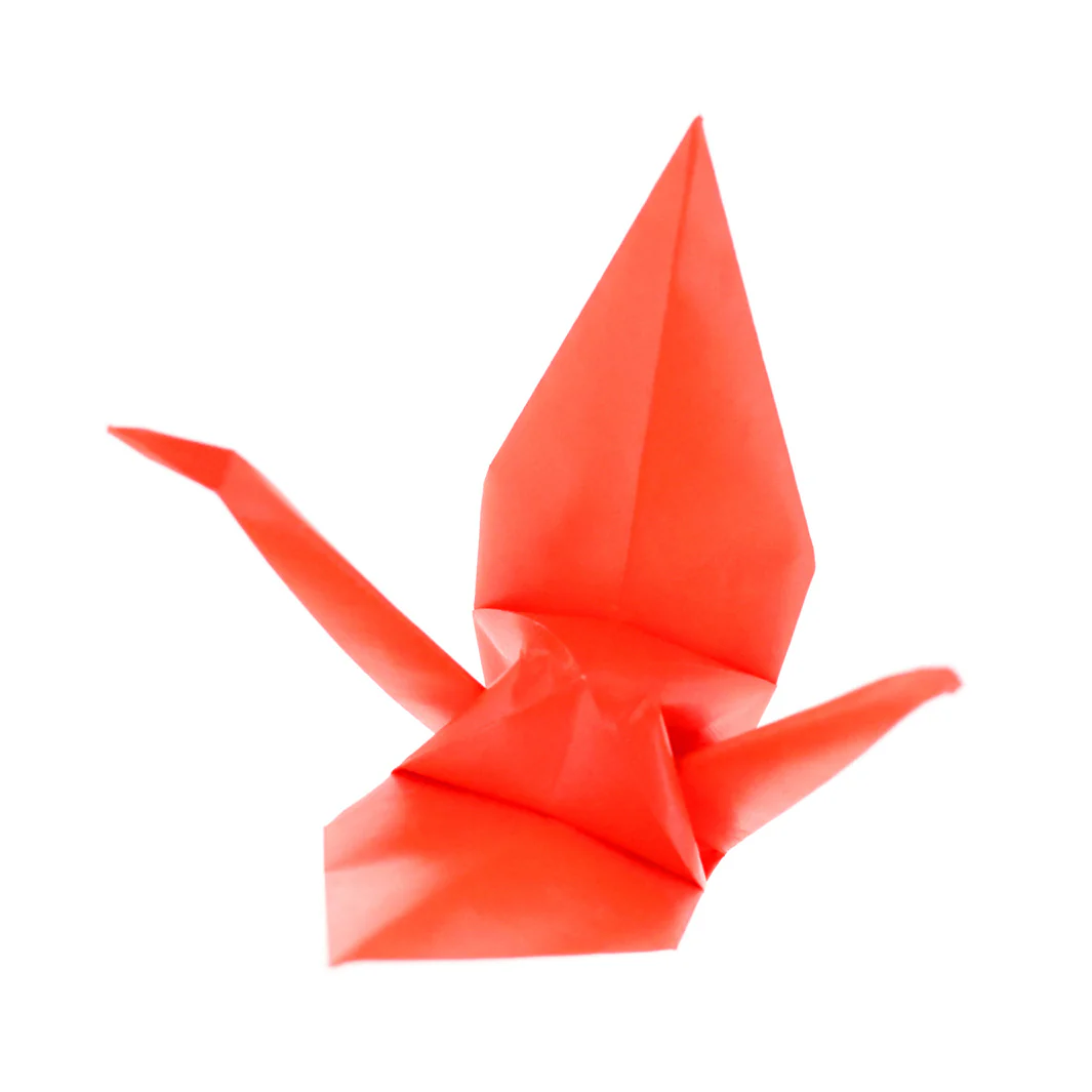 100 Papiers Origami Toyo - Rouge Tomato - 15 x 15 cm – Image 4