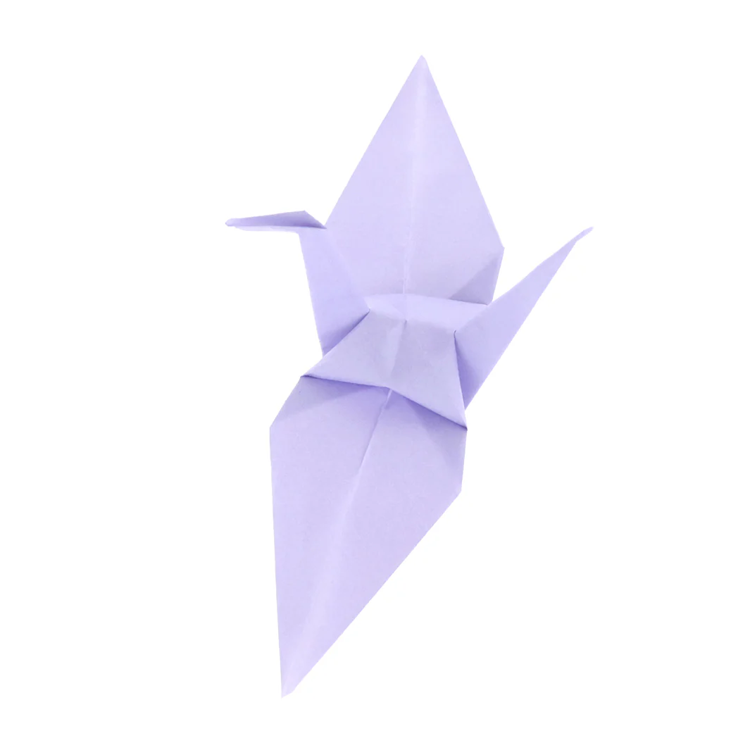 100 Papiers Origami Toyo - Violet Lilas - 15 x 15 cm – Image 4
