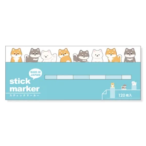 120 Stickers Index - Thème Chiens Shiba Inu
