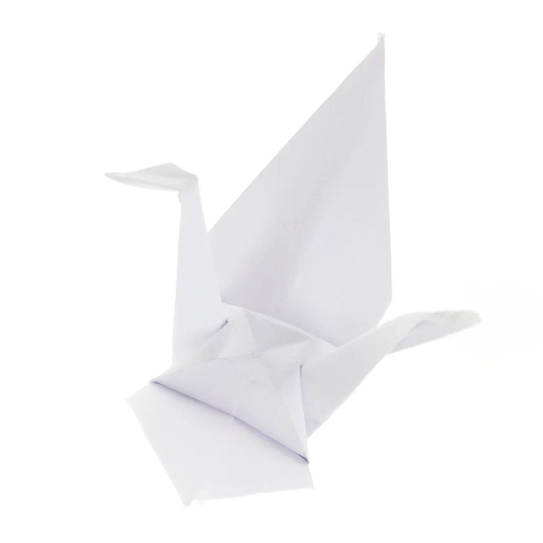 100 Papiers Origami Toyo - Blanc - 15 x 15 cm – Image 4