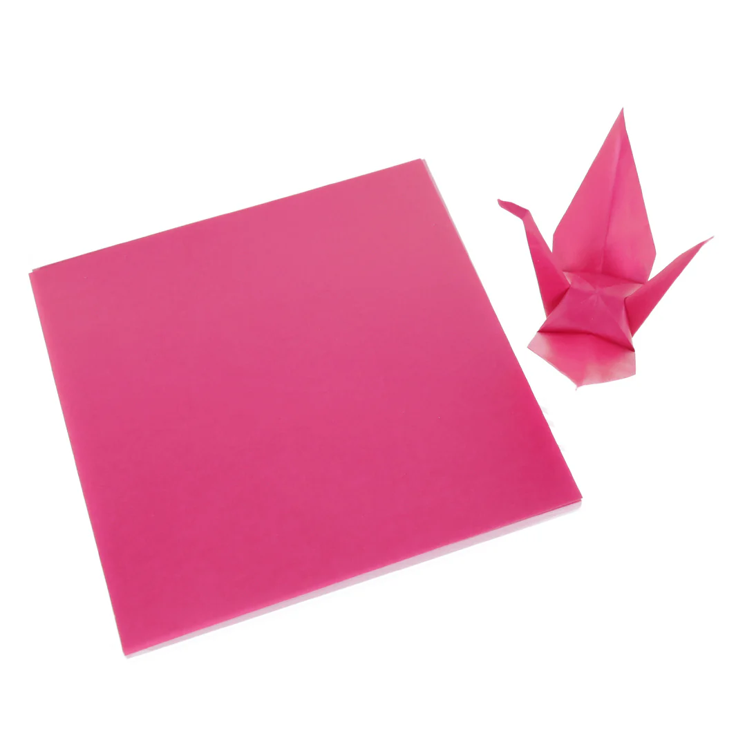 100 Papiers Origami Toyo - Violet Pourpre - 15 x 15 cm – Image 3